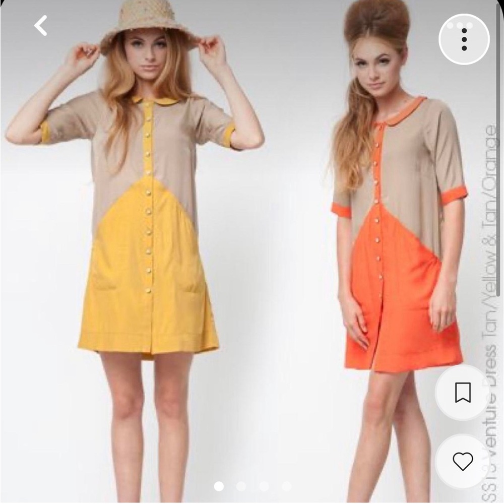 Dear Creatures Colorblock Dress